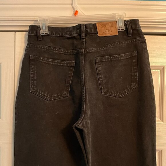 Vintage Cherokee Black Denim Relaxed Dad Jeans - Picture 7 of 16
